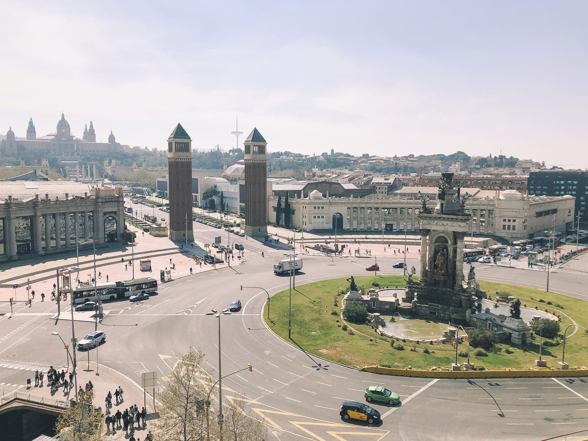 barcelona plaza espana