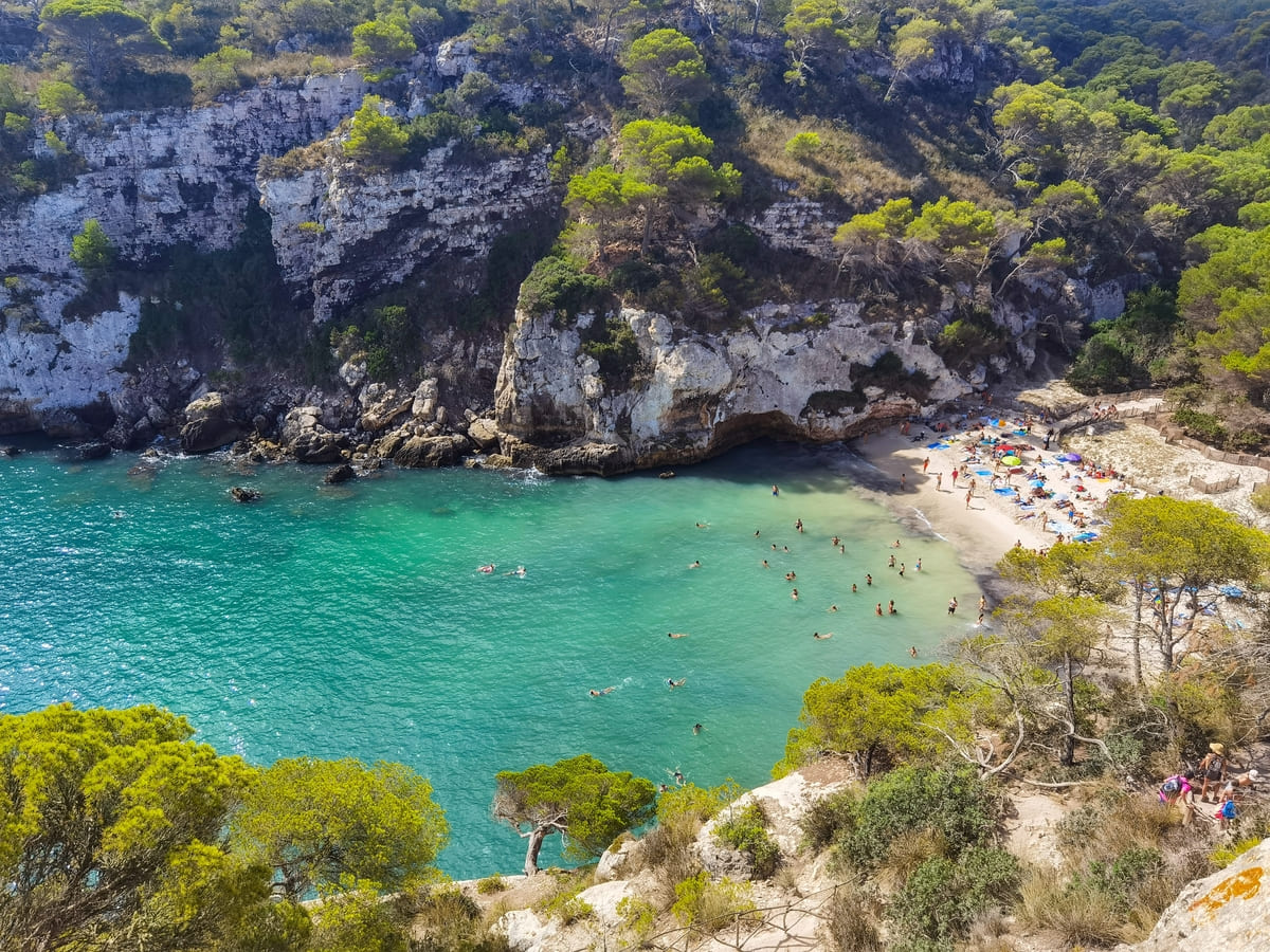 cala menorca espana