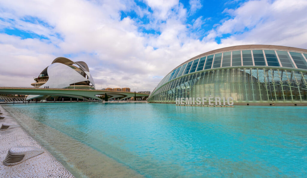 ciudad ciencias artes valencia espana