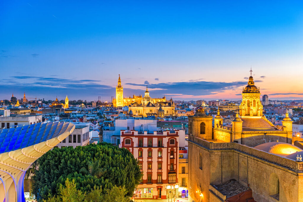 seville spain skyline 2021 08 26 18 12 59 utc